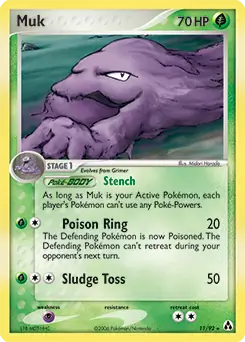 Muk Stamped Rev 11/92 Legend Maker deals PSA 10